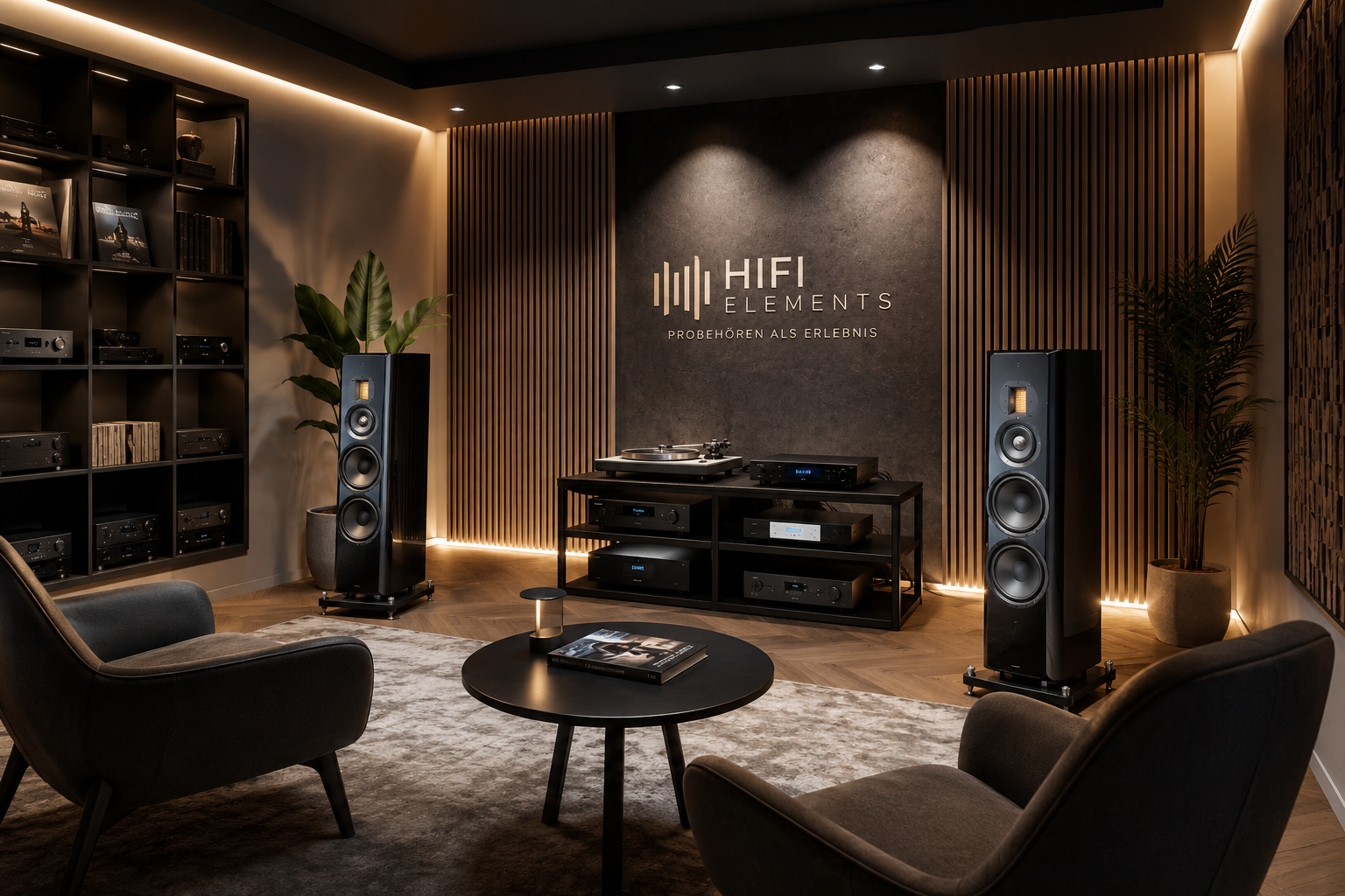 Exklusiver Hörraum bei Hifi Elements