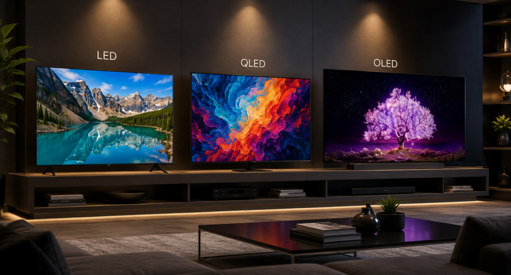 TV LED OLED QLED