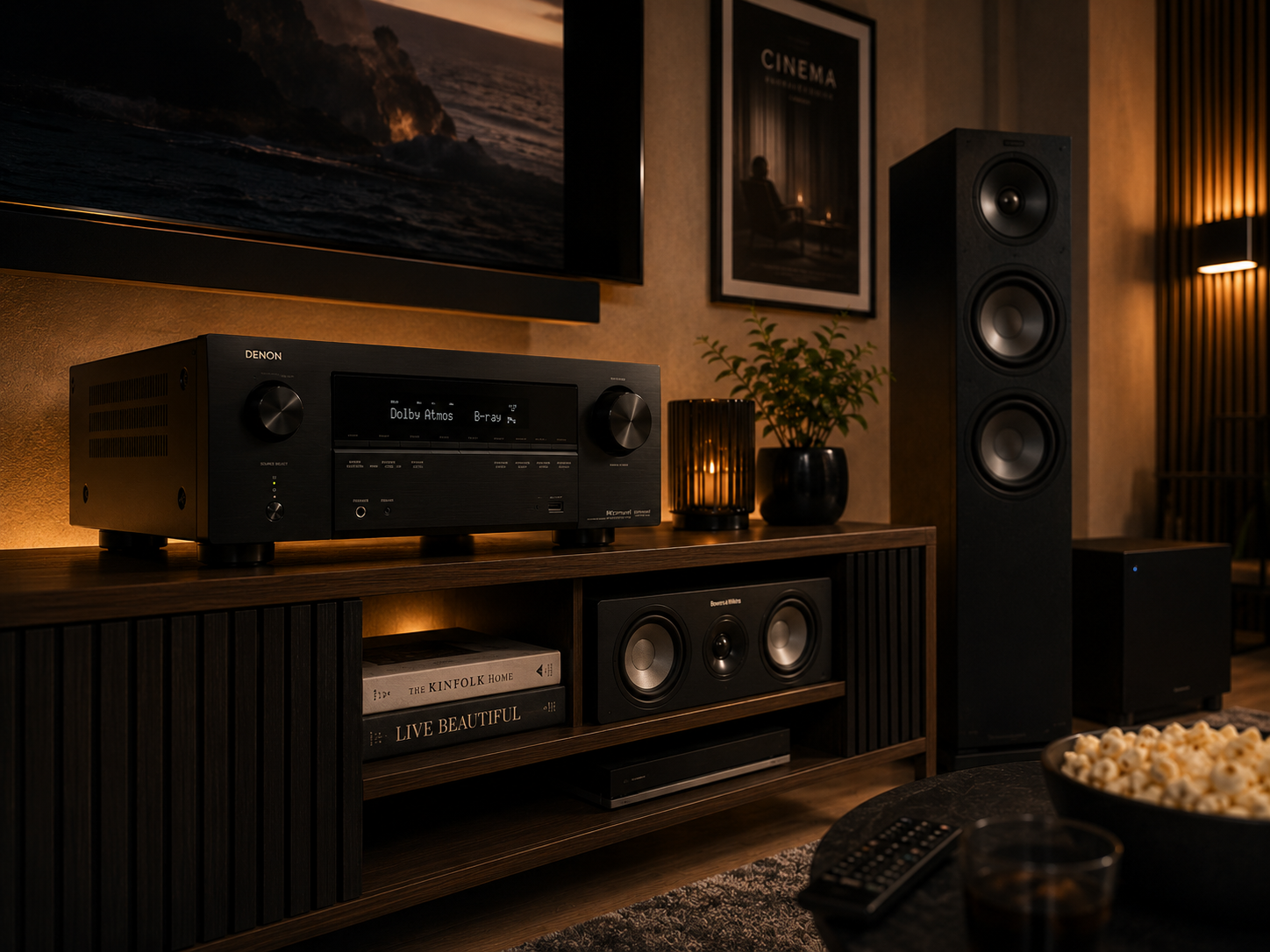 Hochwertiges Heimkino und TV-Audiosystem